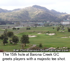 Barona Creek GC - 15th Hole
