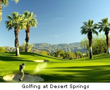 Golfing at Desert Springs