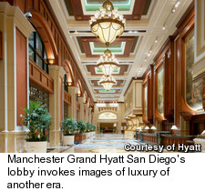 Manchester Grand Hyatt - Lobby